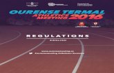 1 ‘OURENSE TERMAL’ ATHLETICS MEETING 2016 … · 1 ‘OURENSE TERMAL’ ATHLETICS MEETING 2016 The 'Ourense Termal' Athletics Meeting 2016 is a meeting included in the national
