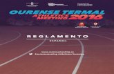 1 OURENSE TERMAL ATHLETICS MEETING 2016 · El Ourense Termal Athletics Meeting 2016 es un encuentro incluido en el calendario de competición nacional de la Real Federación Española