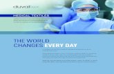 THE WORLD CHANGES EVERY DAY · Duvaltex advanced medical textile expertise Leading innovation in specialty textiles, we engineer, design and manufacture ground-breaking fabrics for