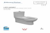 7 1 7-LifeAssistFTWSuite R1.3 - Johnson Suisse€¦ · R1.3 All dimensions are in millimetres and are subject to normal manufacturing variation of +/- 3mm on all surfaces. As product