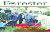Cop 21 Climate Change Conference - Kenya Forest Service · Cop 21 Climate Change Conference Recruiment of Forest Rangers Eastern Regime Tree Planting Launched. 2 THE FORESTER 17 ::