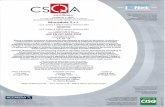 €¦ · CERTIFICATE IQNet and its partner CISQ]CSQA hereby certify that the organization Mucedola S.r.l. via G. Galilei, 4 20019 Settimo Milanese (Ml) has implemented and maintains