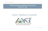 State- Madhya Pradesh - AMRUTamrut.gov.in/upload/saap/5a5f08c34cf01MadhyaPradesh.pdf · Madhya Pradesh: Urban Scenario Madhya Pradesh, the central state of the country, is geographically
