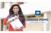 Career Point Ltd Investors Update€¦ · `Our Story 5 1993 •Organisation founded 2000 •Network Expansion 2006 •Formal Education 2010 •NSE & BSE Listing 2014 •Vocational