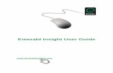 Emerald Insight User Guide - Ankara Yıldırım Beyazıt ...€¦ · Emerald Insight User Guide . 2 Introduction This is a guide to support the e-learning and the Insight demonstration