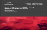 Hywel Dda University Health Board – Structured Assessment 2018€¦ · Structured Assessment 2018 – Hywel Dda University Health Board Audit year: 2018 Date issued: February 2019