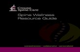 Spine Wellness Resource Guide - Crouse Health€¦ · Spine Wellness Resource Guide ... Talk with your Spine Care Specialist to see if yoga is right for you. 2. Ask a trusted source,