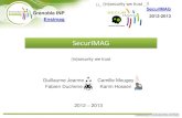 SecurIMAG · SecurIMAG, a club and an association 2 SecurIMAG - title - author - date • A security club •We meet once a week •Learn and practise about several topics related