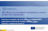 3D effects on transport and plasma control in the TJ-II ... · The ampli tude of L ong-Range-Correl ati ons (L RC) i ncreases f or potenti al f l uctuati ons but not f or densi ty
