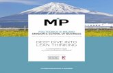 DEEP DIVE INTO LEAN THINKING - Lean Enterprise Academy · DEEP DIVE INTO LEAN THINKING A Learning Week in Japan on Product Development and Beyond IN PARTNERSHIP WITH POLITECNICO DI