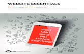 Website Design Essentials - BOS Media Group · WEBSITE ESSENTIALS RIGHT O GE WILL CHANGE THING! bos media group. HERO DESIGN TUTORIAL We can make an impactful ﬁrst impression on