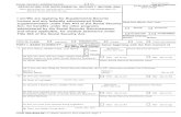 Form Approved OMB No. 0960-0229 APPLICATION FOR ...€¦ · Form Approved OMB No. 0960-0229 (month, day, year) Receipt Protective (h) Address of spouse or name of someone who knows