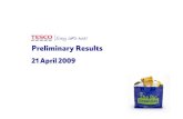 Preliminary Results 2008/2009 - Presentation - Tesco PLC€¦ · Tesco PLC Subject: Preliminary Results 2008/2009 - Presentation Keywords: Preliminary Results 2008/2009 - Presentation