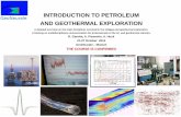 INTRODUCTION TO PETROLEUM GeoNeurale AND GEOTHERMAL ...€¦ · seismic exploration aquisition analysis: processing inversion interpretation petrophysics the micro field physics of