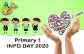 Time Programme for P1 Info Day 2020 - MOE Day 2020.pdf · Time Programme for P1 Info Day 2020 8.25 a.m. - 8.40 a.m. Principal’sWelcome Address 8.40 a.m. - 9.00 a.m. Parents Gateway