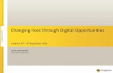 Changing lives through Digital Opportunities 2016 Changing lives through Digital Opportunities ... Sources:
