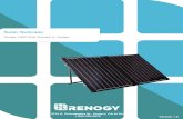 Solar Suitcase - Renogy€¦ · The Renogy Solar Suitcase combine highly efficient monocrystalline solar panels with a 20A Voyager charge controller to create an easy-to-use, ‘plug