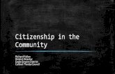 Citizenship in the Community - Scouting Event€¦ · Citizenship in the Community Richard Fallon District Director Eagle Empire District Central Florida Council. Mike Evano Welcome