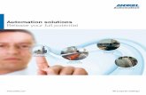 Automation solutions: Release your full potential€¦ · Automation solutions Release your full potential Simulation Optimization Operator training Electrical and controls . 02 The