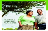FLEXIBLE FUNERAL PLANNING · NEDBANK INSURANCE FUNERAL PLAN It’s so easy to get caught up in what will be that we forget to enjoy what is. But with the Nedbank Insurance Funeral