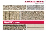 WALL PANEL FINISH GUIDE - spancrete.com€¦ · 4 | Wall Panel Finish Guide A great finish puts the final touch on any project. Our preconstruction team is available to help you decide