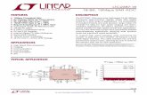 LTC2387-18 – 18-Bit, 15Msps SAR ADC€¦ · 18-Bit, 15Msps SAR ADC The LTC®2387-18 is a low noise, high speed, 18-bit 15Msps successive approximation register (SAR) ADC ideally