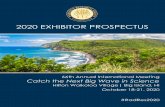 2020 EXHIBITOR PROSPECTUS - AMBD€¦ · 2020 EXHIBITOR PROSPECTUS 66th Annual International Meeting Catch the Next Big Wave in Science Hilton Waikoloa Village| Big Island, HI October