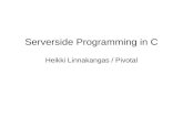 Serverside Programming in C - hlinnaka.iki.fihlinnaka.iki.fi/presentations/PGConf.eu-Serverside-Programming-in-C.… · Serverside Programming in C Heikki Linnakangas / Pivotal. Stuff