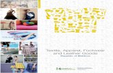 Textile, Apparel, Footwear and Leather Goods report.pdf · Value of production in the textile, apparel, footwear and leather goods in 2014 2014 Activity Million EUR Textile 84.1 Manufacture