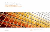 Professional Tax and Accounting Solutions From Thomson ... · Professional Tax and Accounting Solutions From Thomson Reuters Explore how you can save time with an integrated series