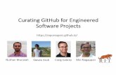 Curating GitHub for Engineered Software Projects€¦ · An Empirical Study of Goto in C Code from GitHub Repositories Mei Nagappan, Romain Robbes, Yasutaka Kamei, Éric Tanter, Shane