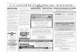 THURSDAY, OCTOBER 22, 2015 CLASSIFIED REAL ESTATE€¦ · 6B THURSDAY, OCTOBER 22, 2015 THE TIMES RECORD/ROANE COUNTY REPORTER CLASSIFIED REAL ESTATE Your classiﬁ ed ad appears
