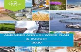 AMENDED ANNUAL WORK PLAN & BUDGET 2020€¦ · This document establishes the 2020 Annual Work Plan and Budget, outlining the scope and details of research and innovation activities