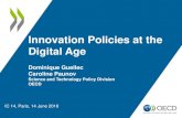 Innovation Policies at the Digital Age€¦ · Moore’s Law (source: wikimedia) Digitalisation is everywhere. Digitalisation is everywhere New technologies which underpin digital