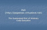 PaX () - grsecurityHow grsecurity is involved in PaX’s strategy To truly achieve the guarantee of no execution of arbitrary code, grsecurity must be used. The ACL/RBAC system or