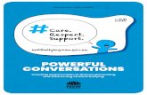 POWERFUL CONVERSATIONS - Anti-bullying Powerful Conversations 5 Poster conversations 6 Postcard conversations