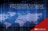 OECD/G20 Inclusive Framework on BEPS · 2019-06-08 · 2.OECD/G20 INCLUSIVE FRAMEWORK ON BEPS The OECD/G20 Base Erosion and Profit Shifting (BEPS) Project is about bringing coherence,