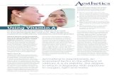 Using Vitamin A - S-Thetics...by the use of dermal fillers and collagen induction techniques (such as dermaroller and radiofrequency), and we can treat dynamic lines and wrinkles with