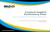 Limited English Proficiency Plan - Lake-Sumter Limited English Proficiency Plan Lake~Sumter Metropolitan