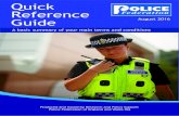 uick Reference Guide · 2018-07-03 · Dog handlers’ allowances A dog handler’s allowance - designed to compensate for caring for a dog on rest days and public holidays - is payable