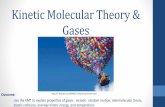 Kinetic Molecular Theory & Gaseshaywardscience.weebly.com/uploads/3/1/4/2/31427207/... · Kinetic Molecular Theory of Gases: 4. Collisions involving gas particles are perfectly elastic…