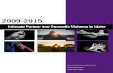 Intimate Partner and Domestic Violence in Idaho...Intimate Partner and Domestic Violence in Idaho Domestic Violence in Idaho ... kidnapping/abduction, homicide, and simple assault.