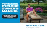 PORTACOOL CYCLONE OWNER’S MANUAL...Turn off all power to your evaporative cooler before attempting to troubleshoot any of the following symptoms. For problems not listed, please