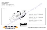 2006-06 Discount-Equipment.com to · Seite / Page Pos. SC 7312 SC 7314 SC 8116 Speedi Cut Part No. Hinweis Notes Renseign. Nota Description Speziﬁkation Speciﬁcation Bezeichnung