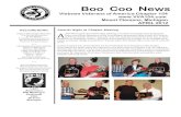 Boo Coo News - Chapter 154 · Boo Coo News Editor Brian Bobek Desktop Publishing/Typesetting Linda May Thank you! to all of our advertisers, and to the dedicated volunteers who provide