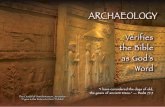 Archaeology Verifies - Bible Student movement · Archaeology Verifies The Bible As God’s Word T ABLE OF C ONTENTS Preface i 1. A Christian Skeptic Discovers God in Ancient Israel
