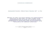 RADIATION PROTECTION N° 179 · RADIATION PROTECTION N° 179 Study on the current status of radioactive sources in the EU, on the origin and consequences of loss of control over radioactive
