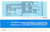 Radiological Safety Aspects of the Operation of Electron Linear ... … · TECHNICAL REPORTS SERIE NoS. 188 RADIOLOGICAL SAFETY ASPECTS OF THE OPERATION OF ELECTRON LINEAR ACCELERATORS
