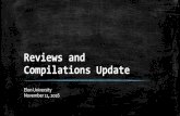 Reviews and Compilations Update - Elon Universityblogs.elon.edu/.../Review...Updates_Victor-Moran_2.pdfReviews and Compilations Update Highlights of SSARS 21: Introduction to financial