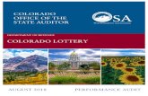DEPARTMENT OF REVENUE - Colorado General Assemblyleg.colorado.gov/sites/default/files/documents/... · The Colorado Lottery (Lottery) is a state agency that was created after voters
